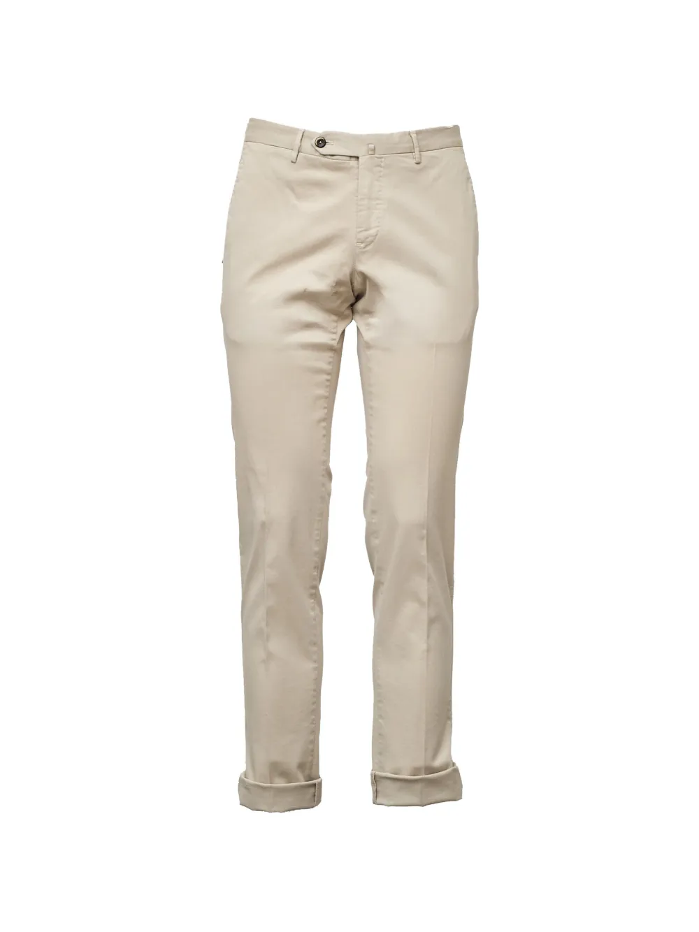 PT Torino slim-fit gabardine trousers - Nude