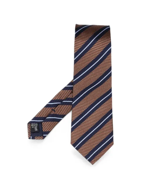 Giorgio Armani striped silk tie