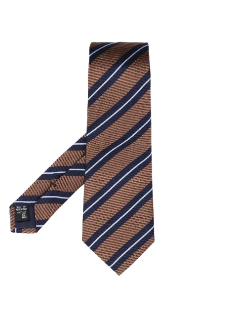 Giorgio Armani striped silk tie