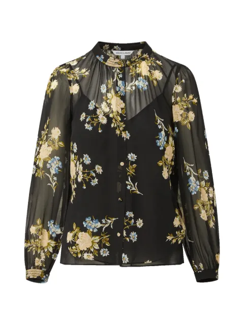 Veronica Beard Ashlynn floral-print blouse