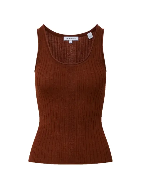 Veronica Beard Birke ribbed-knit tank top
