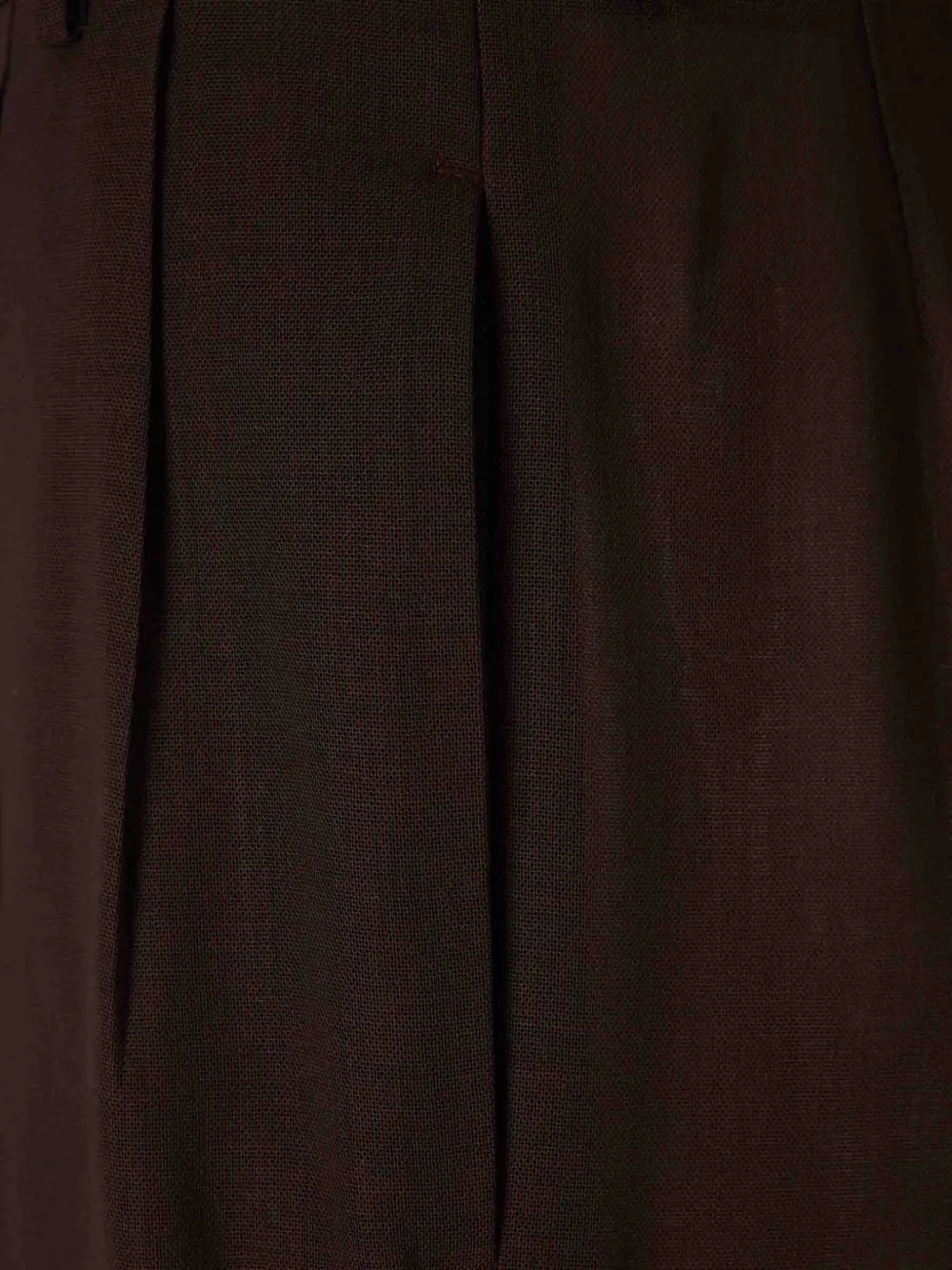 TOM FORD Broek met wijde pijpen Bruin