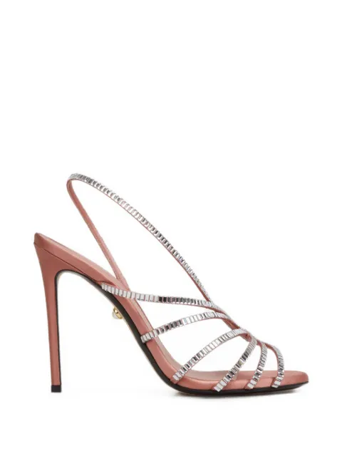 Alevì Star Xstal crystal-embellished slingback sandals