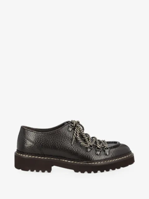 Doucal's grain-leather lace-up shoes