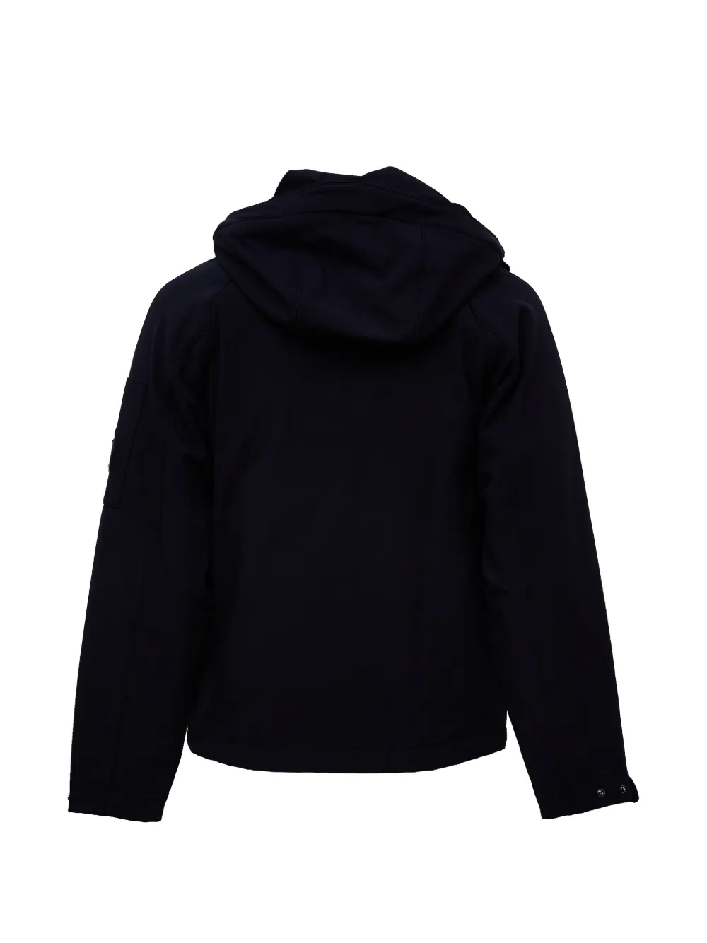C.P. Company Shell-R gewatteerd jack met capuchon Blauw