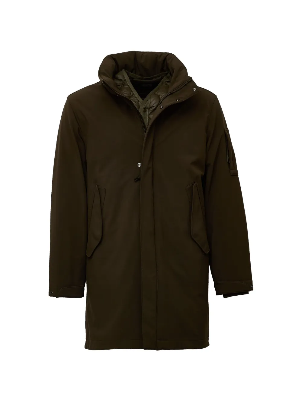 C.P. Company C.P. Shell-R padded hooded parka - Grün