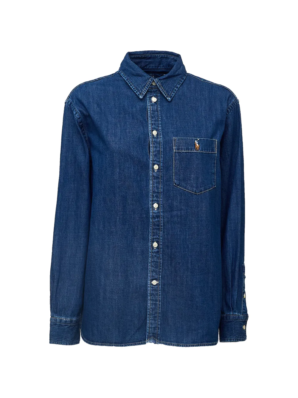 Polo Ralph Lauren The Big cotton denim shirt - Blau
