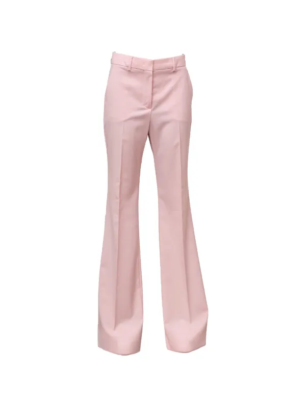 Sportmax Flared Trousers in Pink