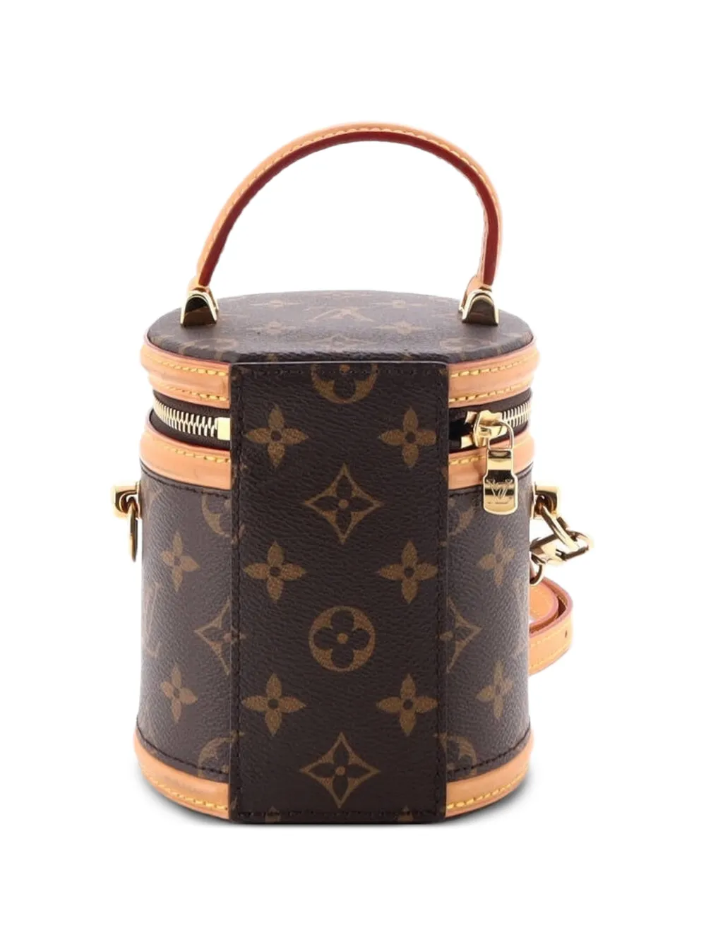 Louis Vuitton Pre-Owned Nano Cannes Satchel-Tasche aus Canvas mit Monogramm - Braun