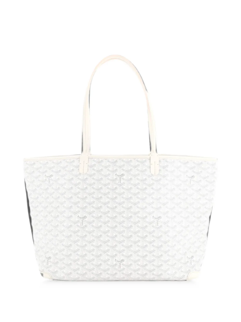 Goyard Pre-Owned Artois Tote Coated Canvas MM shoulder bag - White