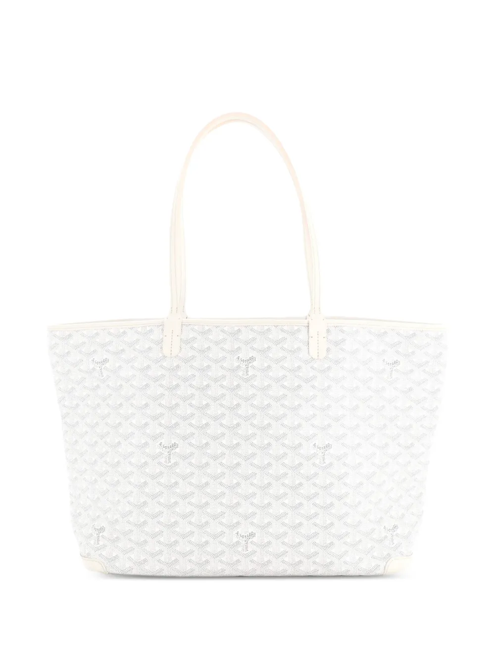 Goyard Pre-Owned Artois Tote Coated Canvas MM shoulder bag - Bianco