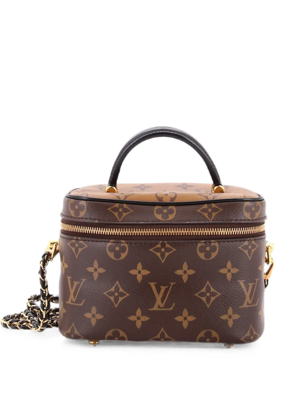 Louis Vuitton Pre-Owned Vanity Handbag Reverse Monogram Canvas PM satchel - Braun