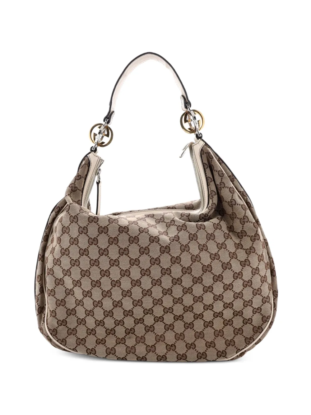 Gucci Pre-Owned Twins GG Canvas Medium hobo bag - Marrone