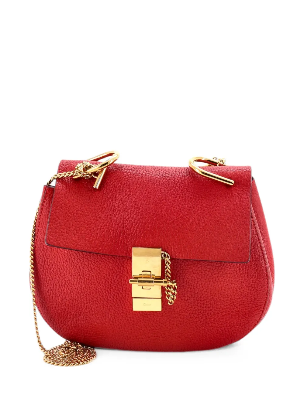 Chloé Pre-Owned Drew Leather Small crossbody bag - Red