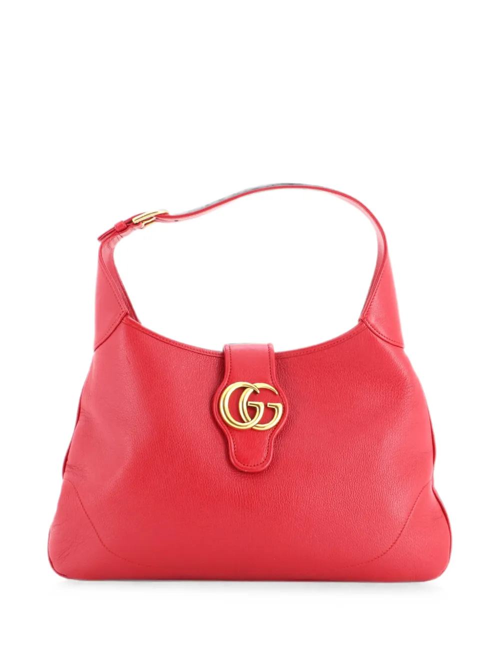 Gucci Pre-Owned Aphrodite Leather Medium shoulder bag - Red