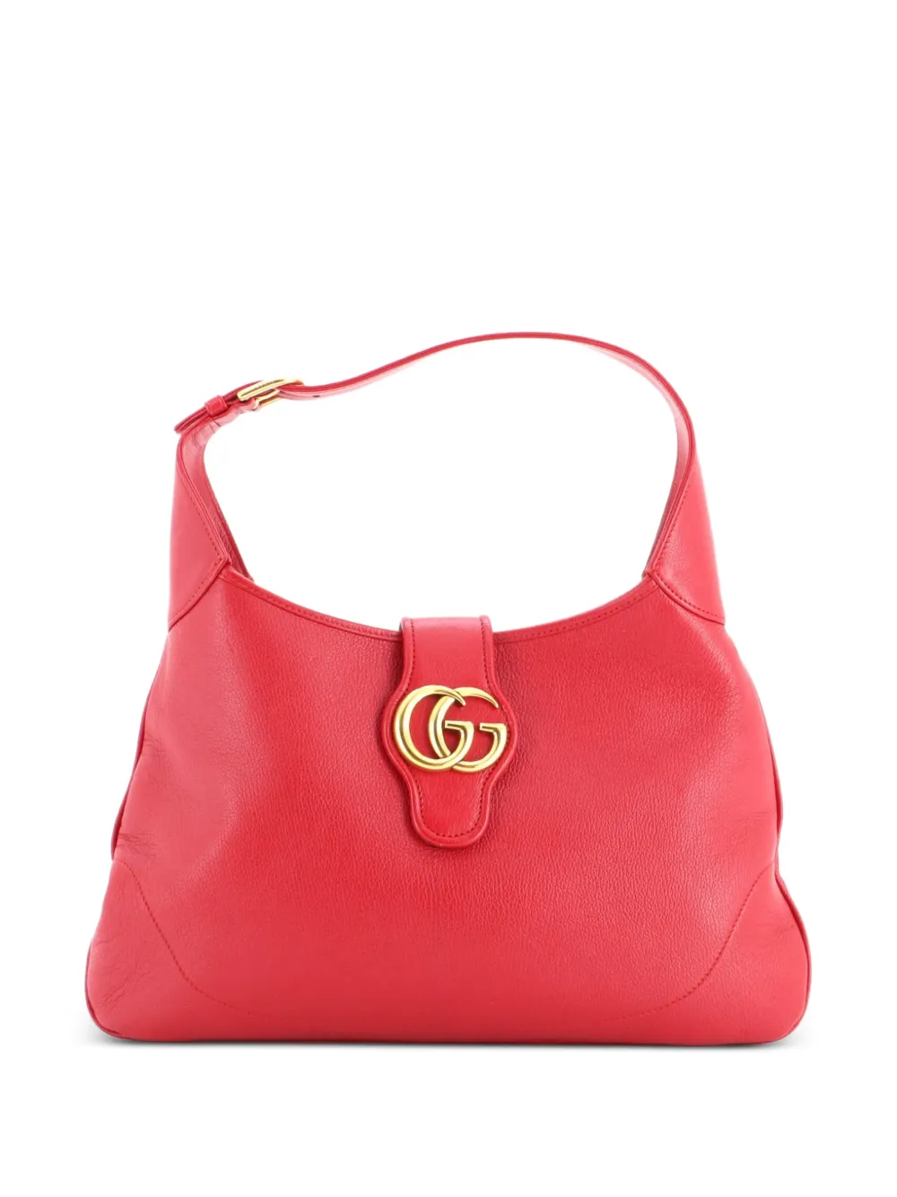 Gucci Pre-Owned Aphrodite Leather Medium shoulder bag - Rosso