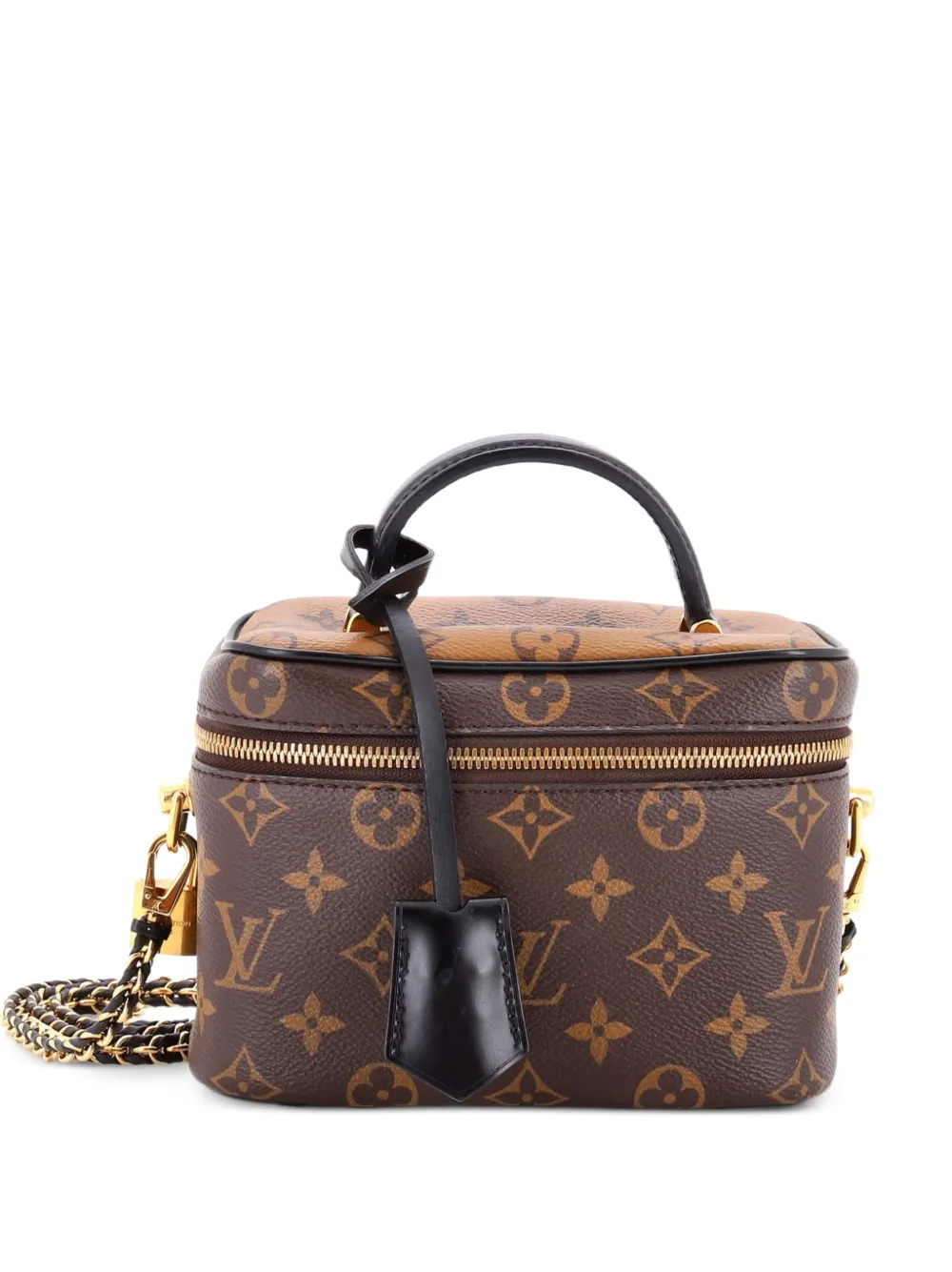 Louis Vuitton Pre-Owned Vanity Handbag Reverse Monogram Canvas PM satchel - Marrone