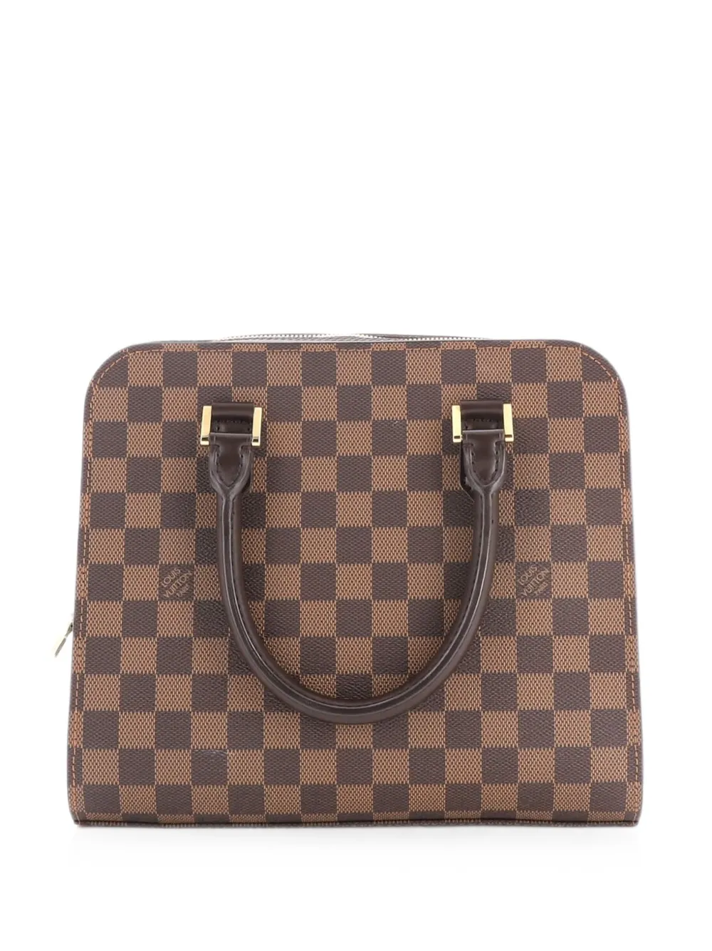 Louis Vuitton Pre-Owned Triana Bag Damier satchel - Brown