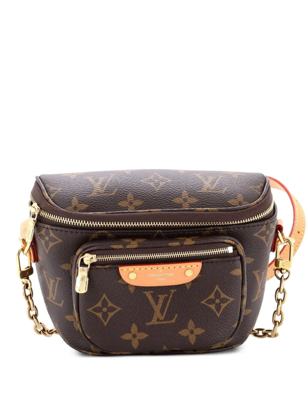 Louis Vuitton Pre-Owned Mini Bum Bag Monogram Canvas-Gürteltasche - Braun