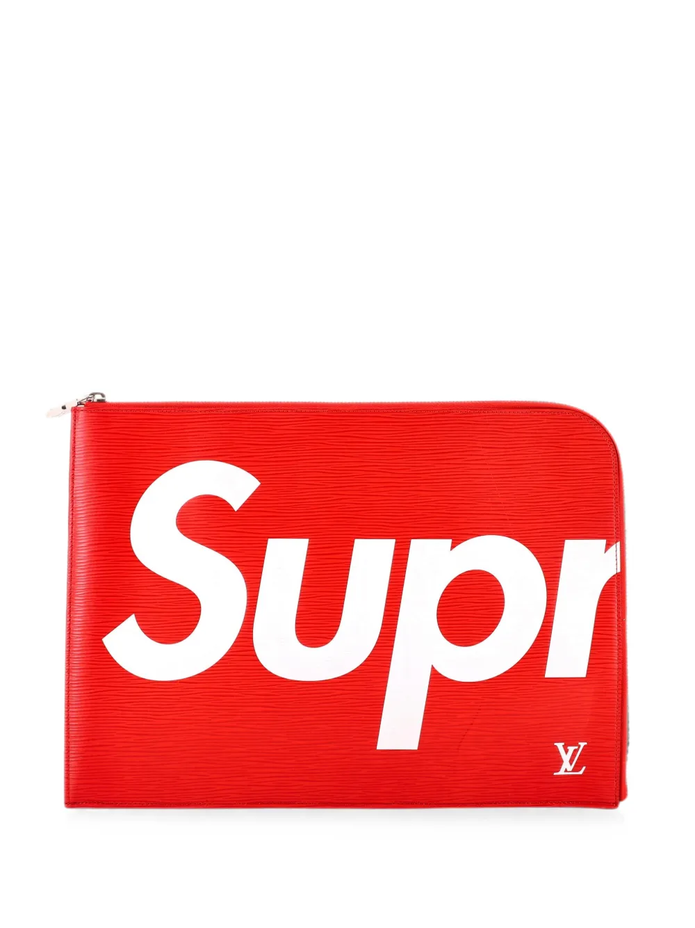 Louis Vuitton Pre-Owned Pochette Jour Limited Edition Supreme Epi GM Clutch - Rot