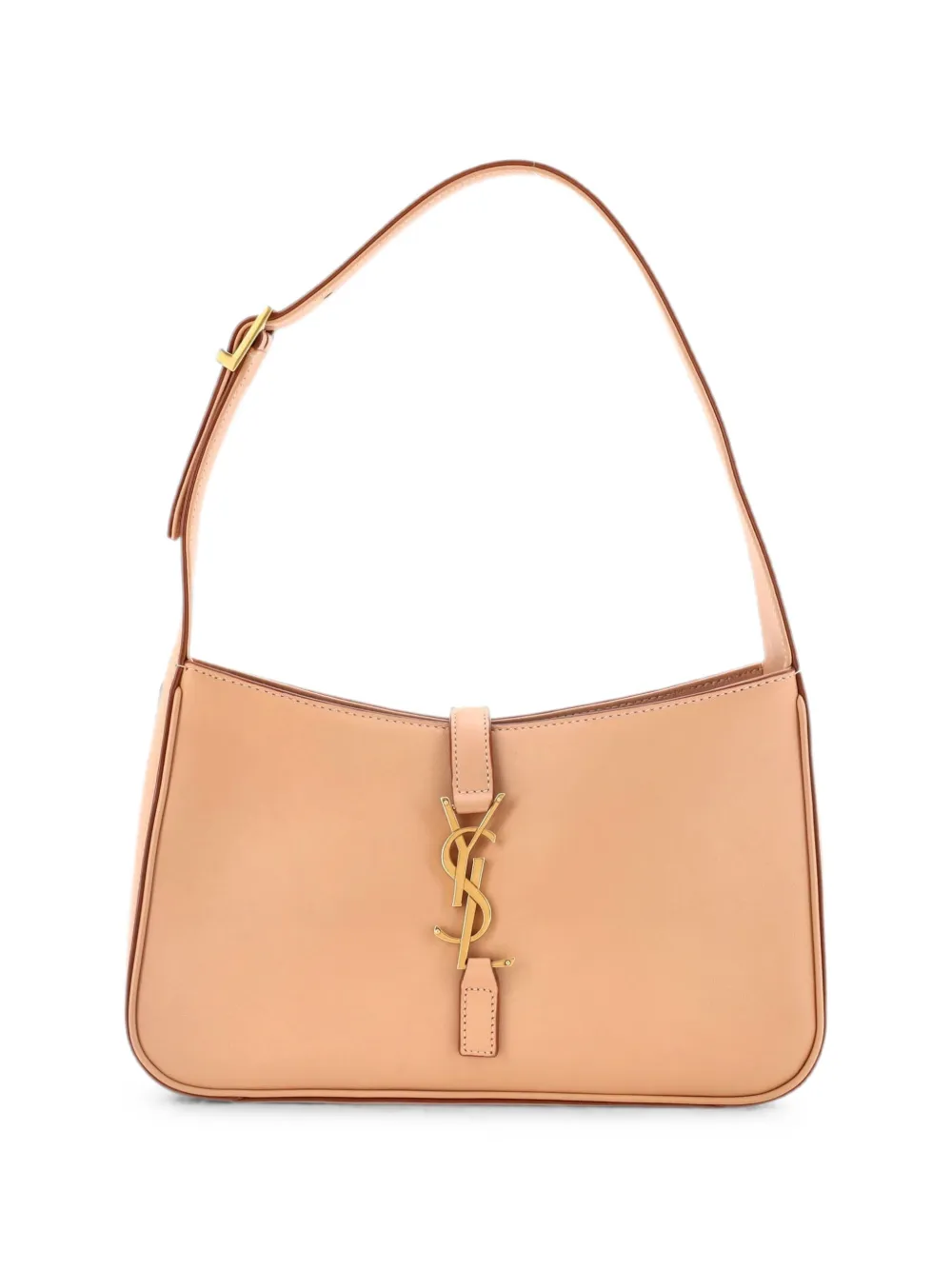 Saint Laurent Pre-Owned Le 5 a 7 Leather Small hobo bag - Neutrals