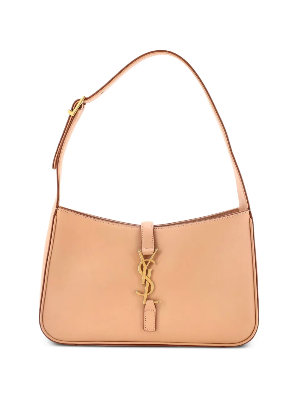 Saint Laurent Pre-Owned Le 5 a 7 Leather Small hobo bag - Toni neutri