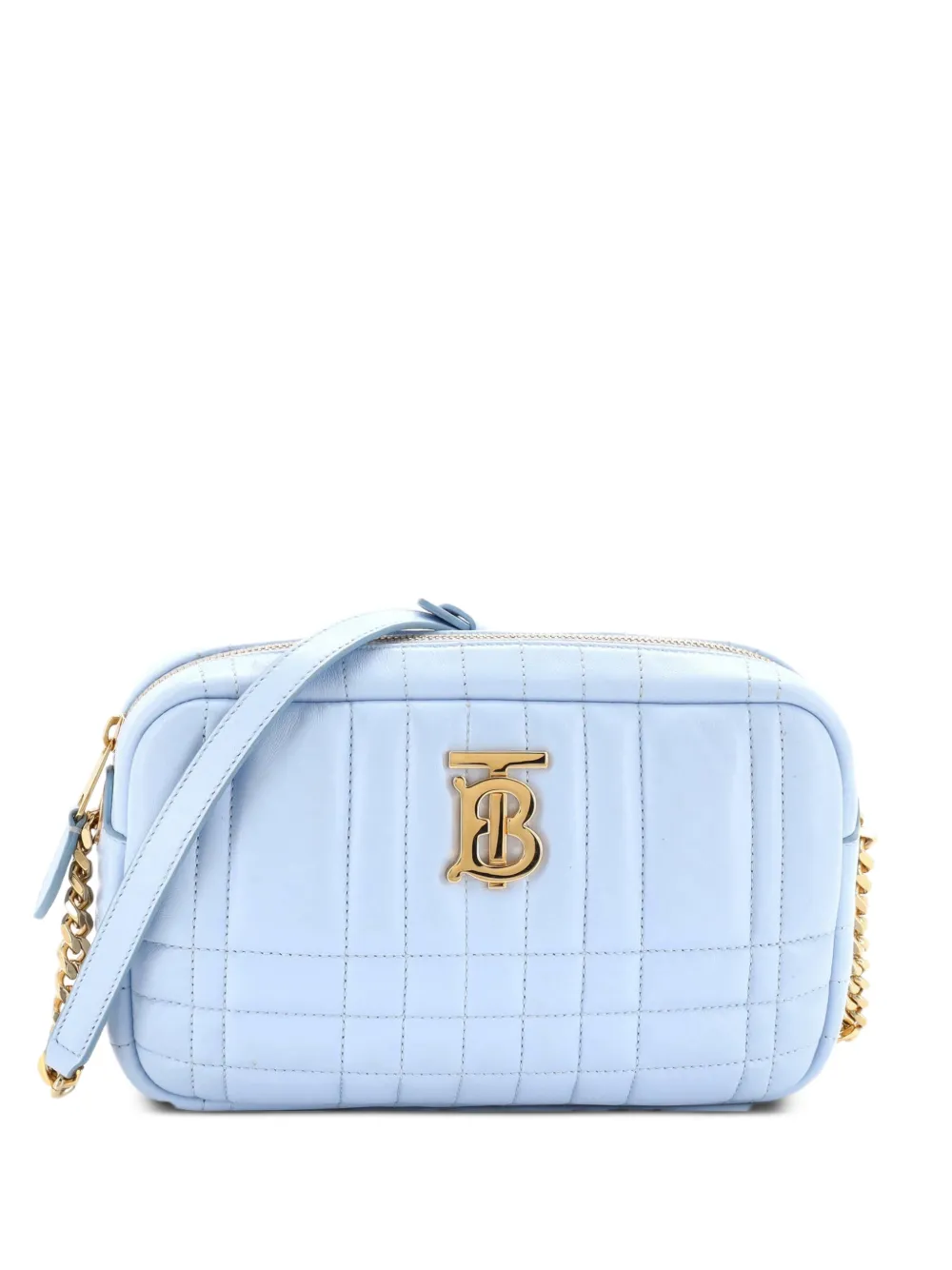 Burberry Pre-Owned Lola Camera Bag Quilted Leather Small shoulder bag - Blu
