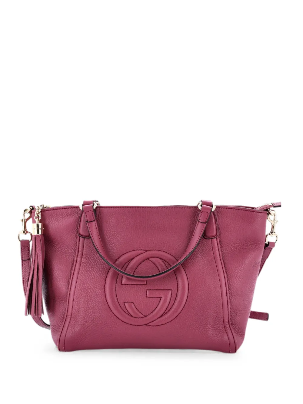 Gucci Pre-Owned Soho Convertible Top Handle Bag Leather Small satchel - Rosa