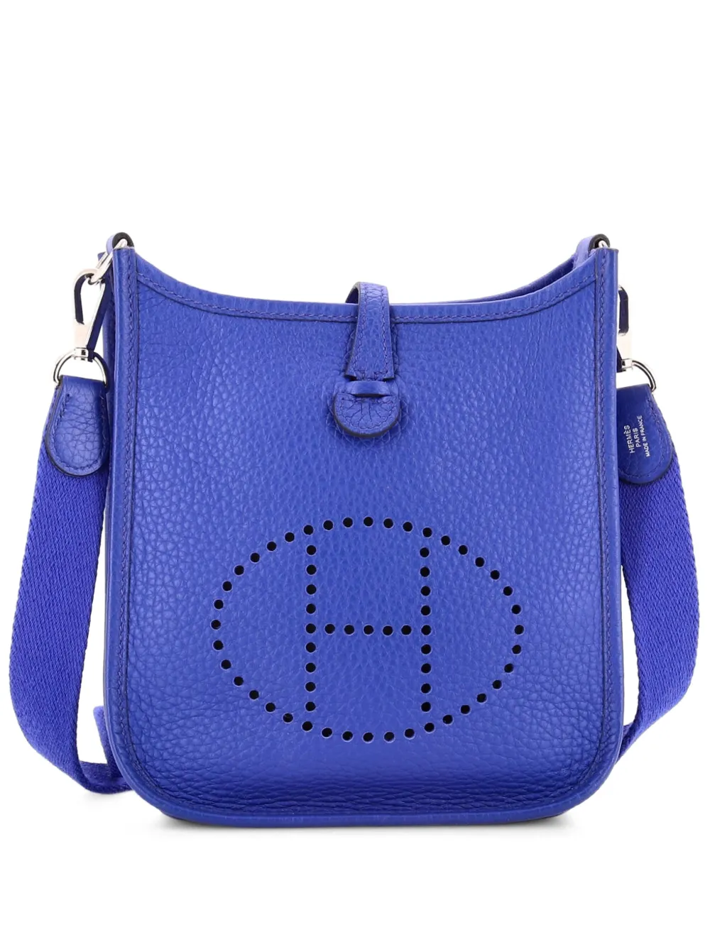 Hermès Pre-Owned Evelyne Gen III Clemence TPM Umhängetasche - Blau