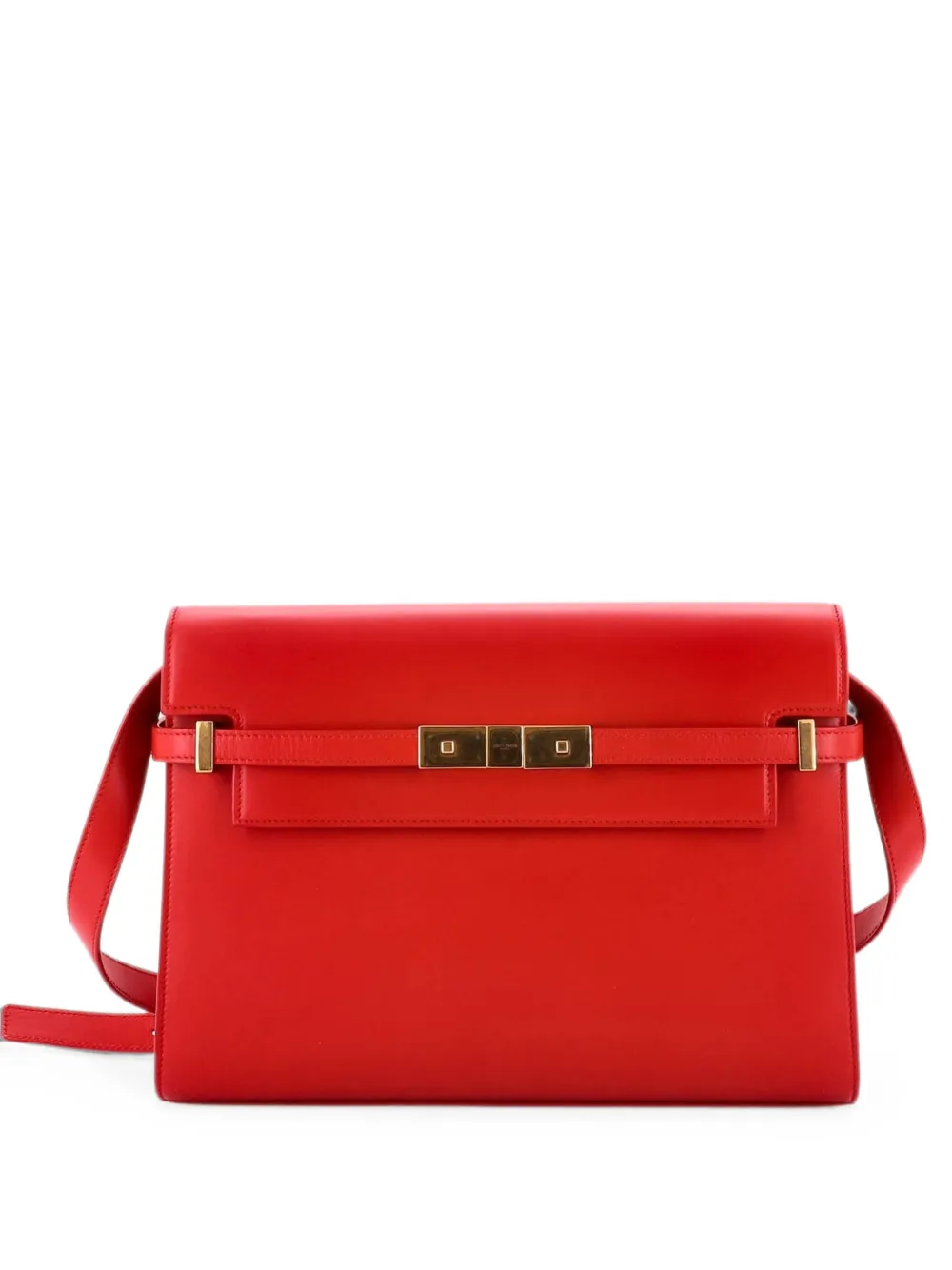 Saint Laurent Pre-Owned Manhattan Leather Medium shoulder bag - Red