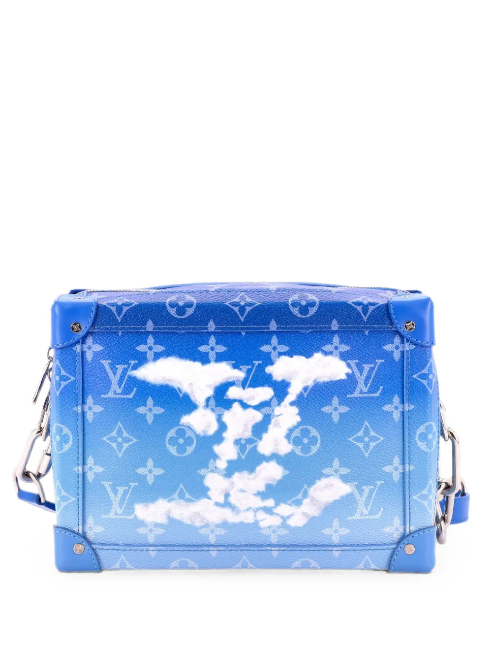 Louis Vuitton Pre-Owned Soft Trunk Bag Limited Edition Monogram Clouds crossbody bag - Blue