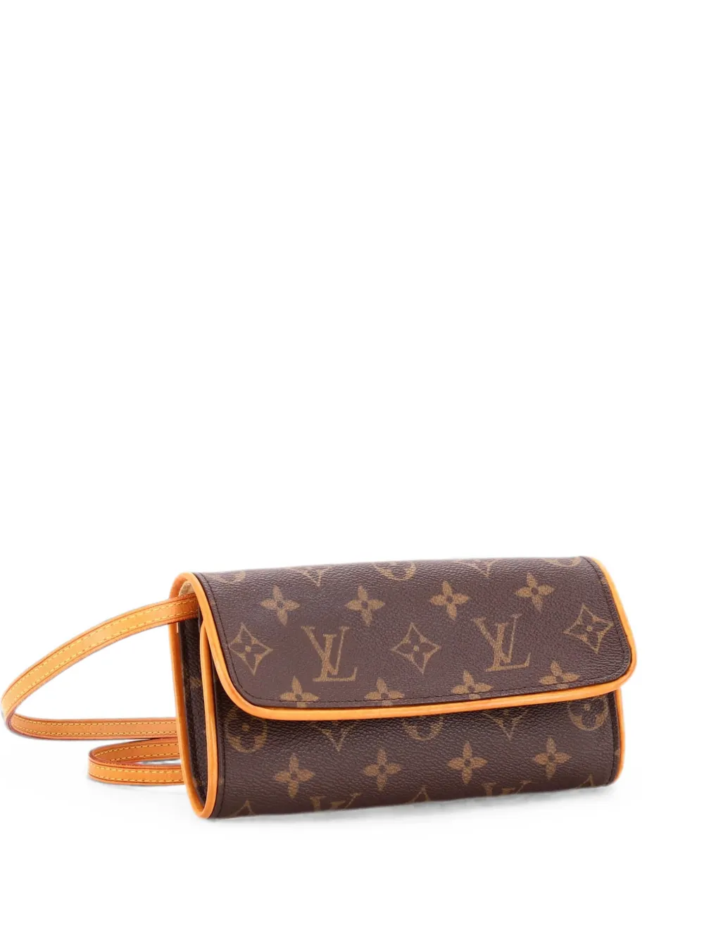 Louis Vuitton Pre-Owned Twin Handbag Monogram Canvas PM crossbody bag - Brown