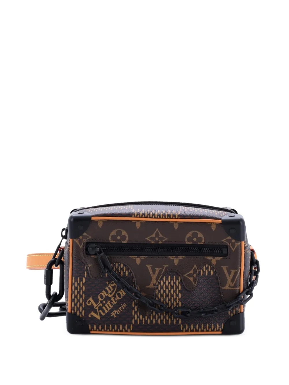 Louis Vuitton Pre-Owned Nigo Soft Trunk Bag Limited Edition Giant Damier and Monogram Canvas Mini crossbody bag - Brown
