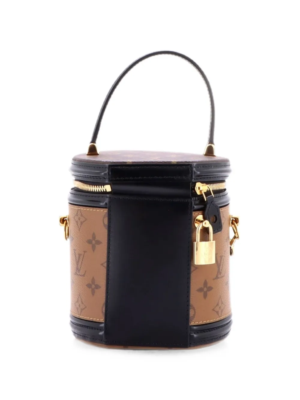 Louis Vuitton Pre-Owned Cannes Satchel-Tasche aus Canvas mit Reverse Monogramm - Braun