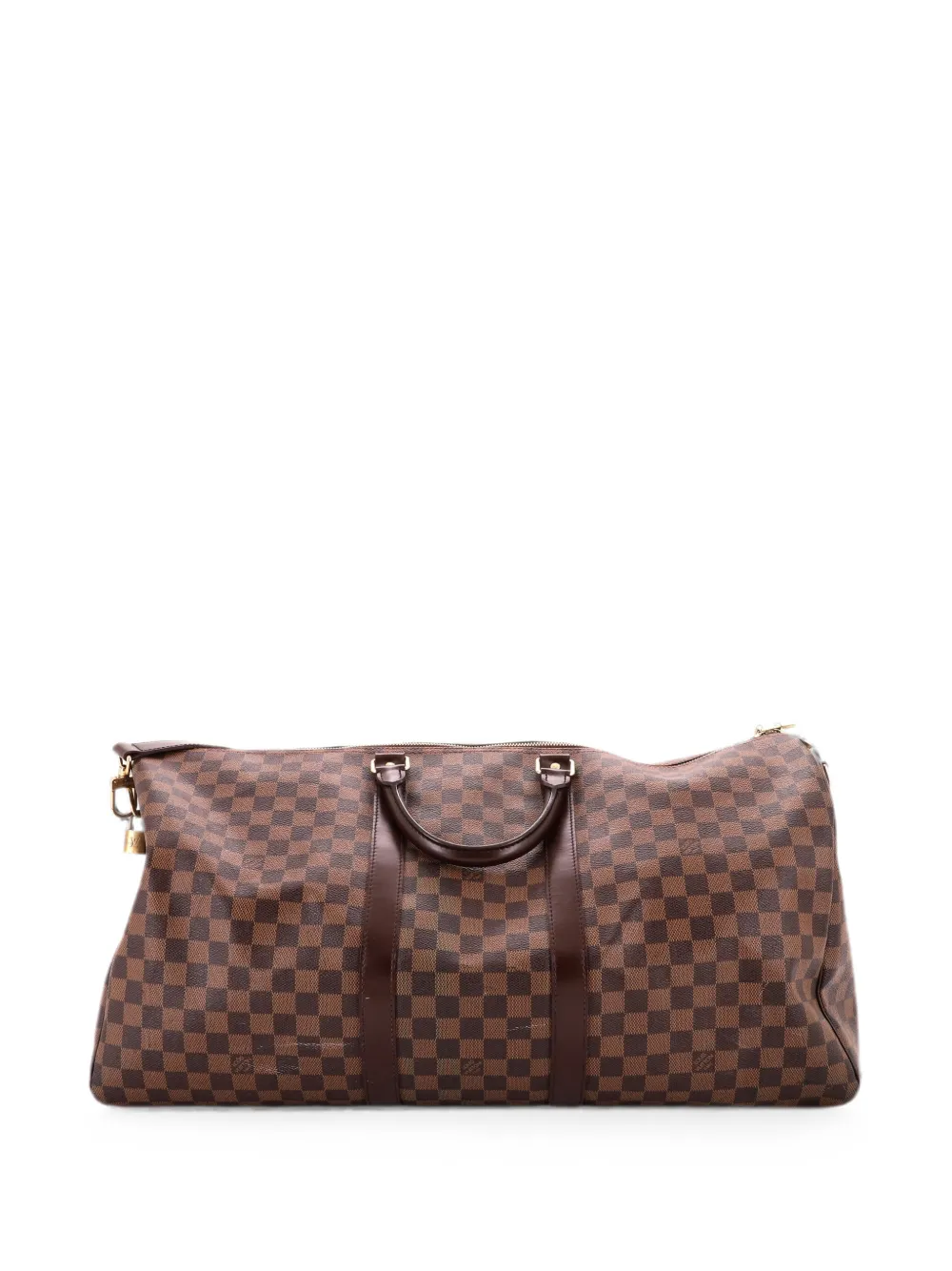 Louis Vuitton Pre-Owned Keepall Bandouliere Bag Damier 55 travel bag - Marrone