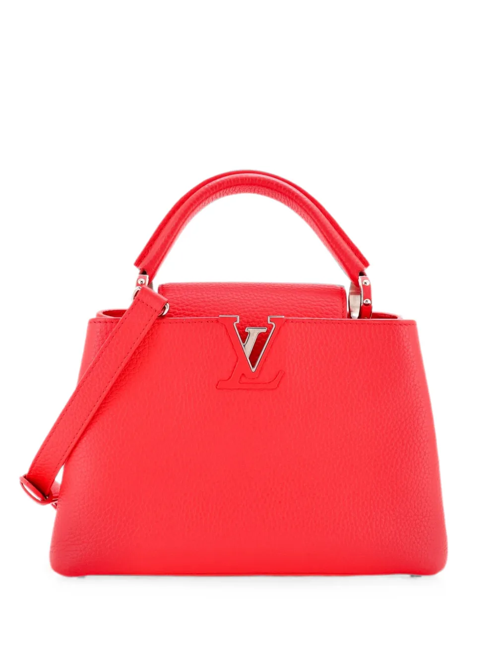 Louis Vuitton Pre-Owned Capucines Bag Leather BB satchel - Red