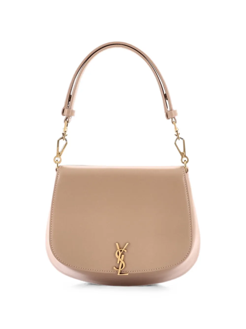 Saint Laurent Pre-Owned Voltaire Top Handle Bag Leather Mini satchel - Neutrals