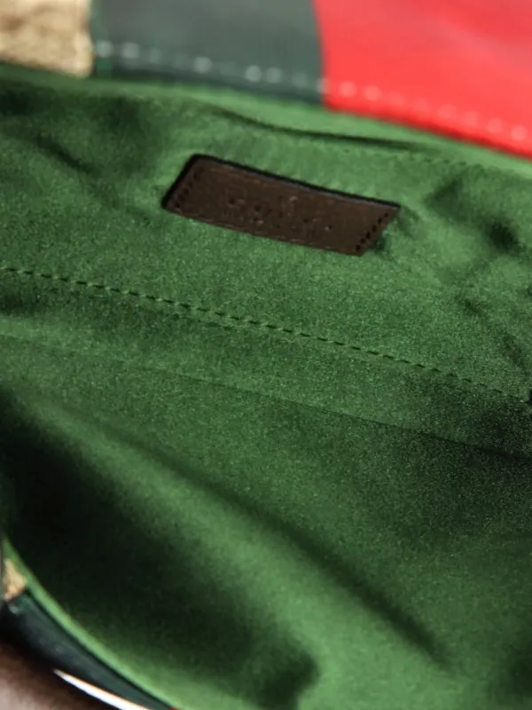 Gucci Pre-Owned ホースビット NM ウェブ チェーン クラッチ GG 