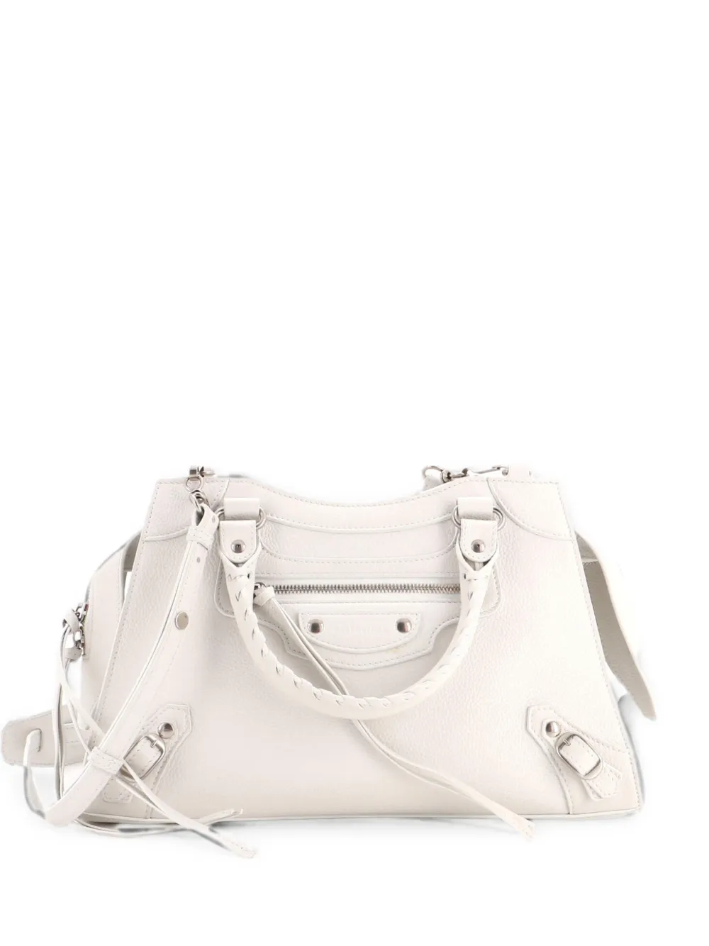 Balenciaga Pre-Owned Neo Classic City Bag Leather Small tote bag - White