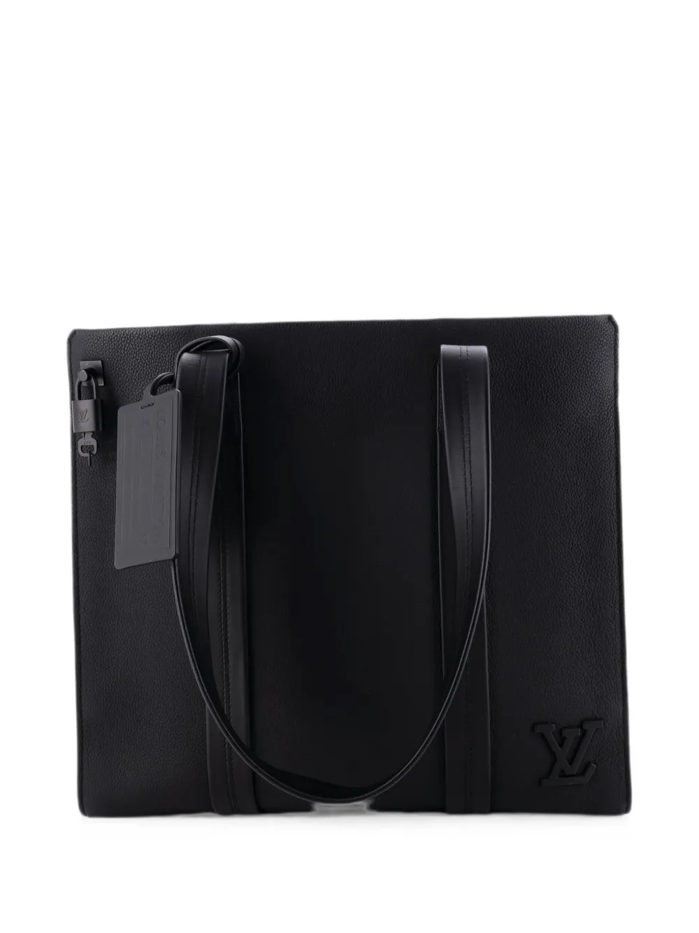 Louis Vuitton Pre-Owned Aerogram Takeoff Leather tote bag - Black