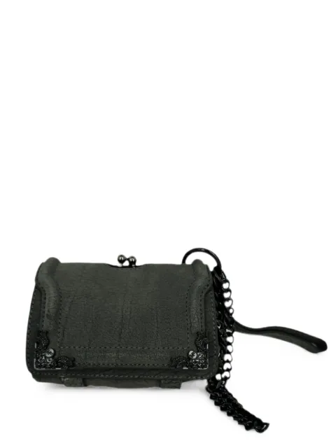 Alexander McQueen Pre-Owned chain-strap flap leather shoulder bag