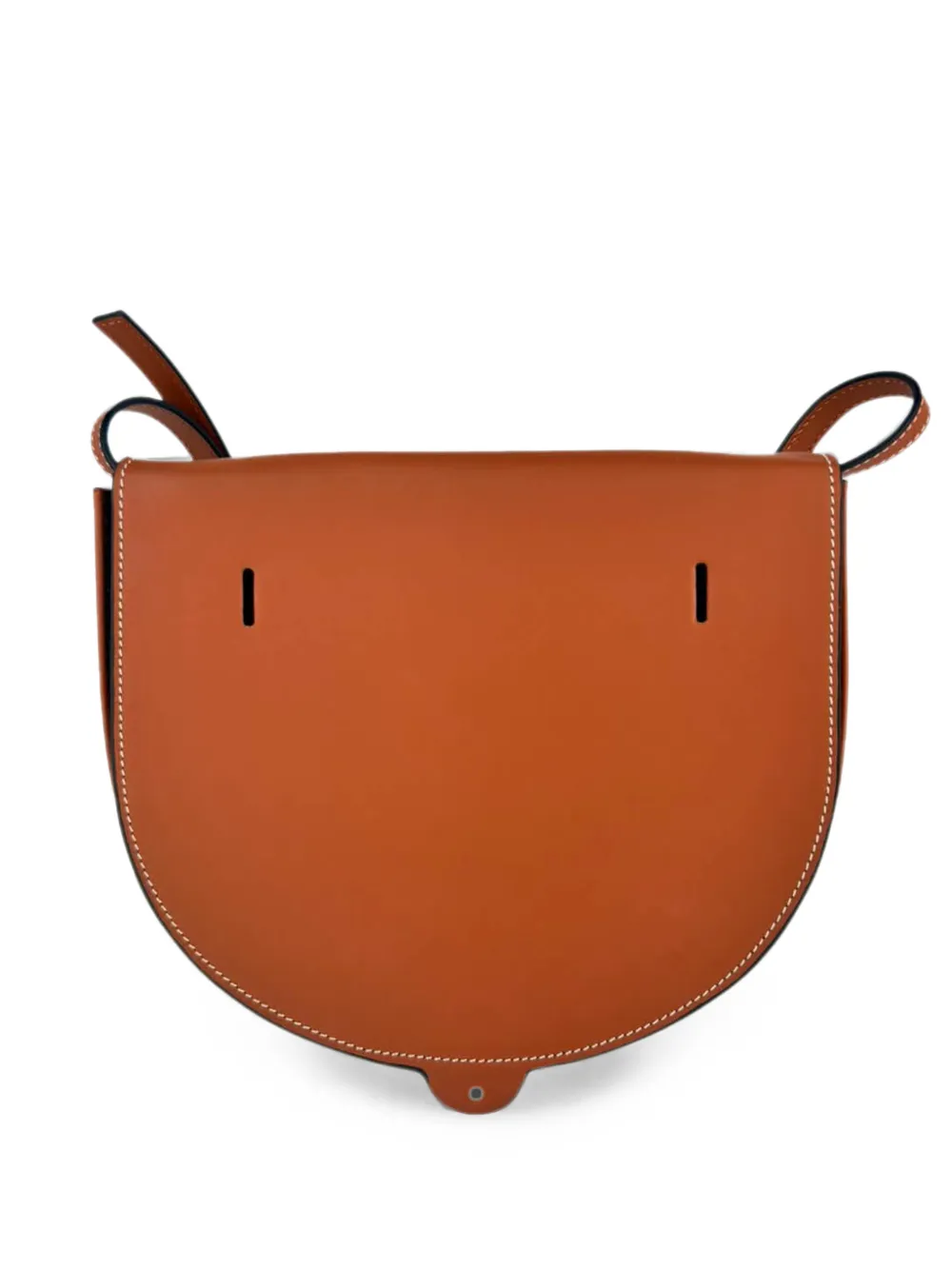 Loewe Pre-Owned small Heel leather shoulder bag - Brown