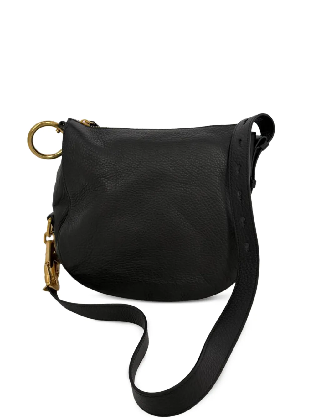 Burberry Pre-Owned Knight leather shoulder bag - Nero