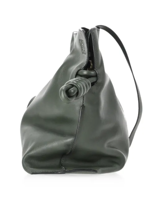 Loewe Pre-Owned Flamenco leather clutch bag