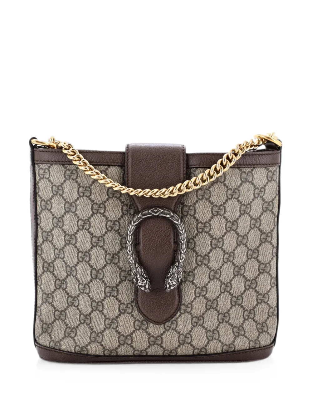 Gucci Pre-Owned Dionysus GG Coated Canvas Medium bucket bag - Brown