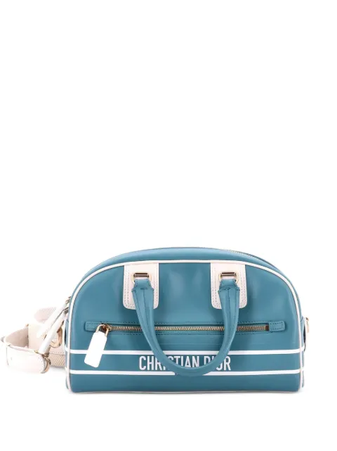 Christian Dior Pre-Owned Vibe Zip Bowling Bag Leather Small handbag