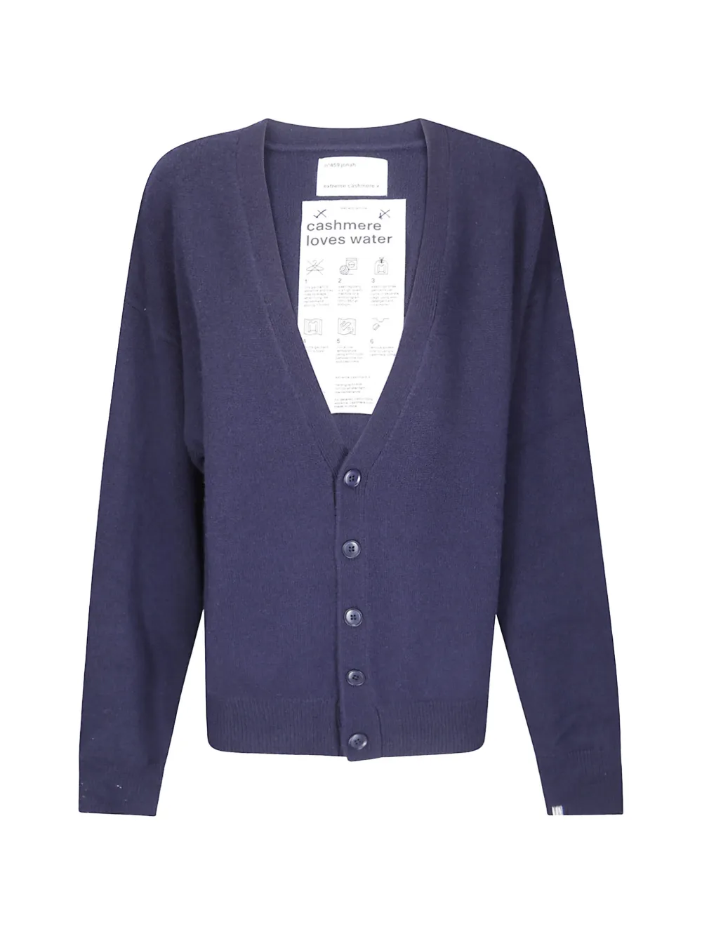 extreme cashmere Jonah V-neck cardigan - Blu