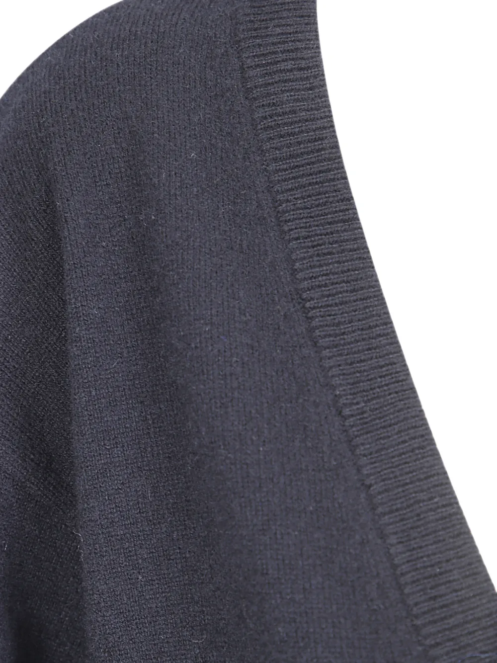 extreme cashmere Pearl trui met V-hals Blauw