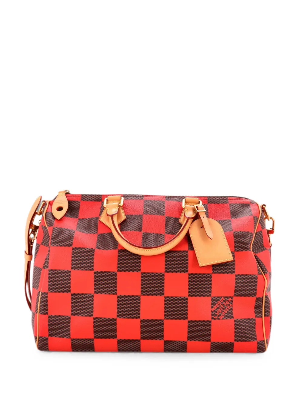 Louis Vuitton Pre-Owned Speedy Bandouliere Bag Damier Pop 40 satchel - Marrone