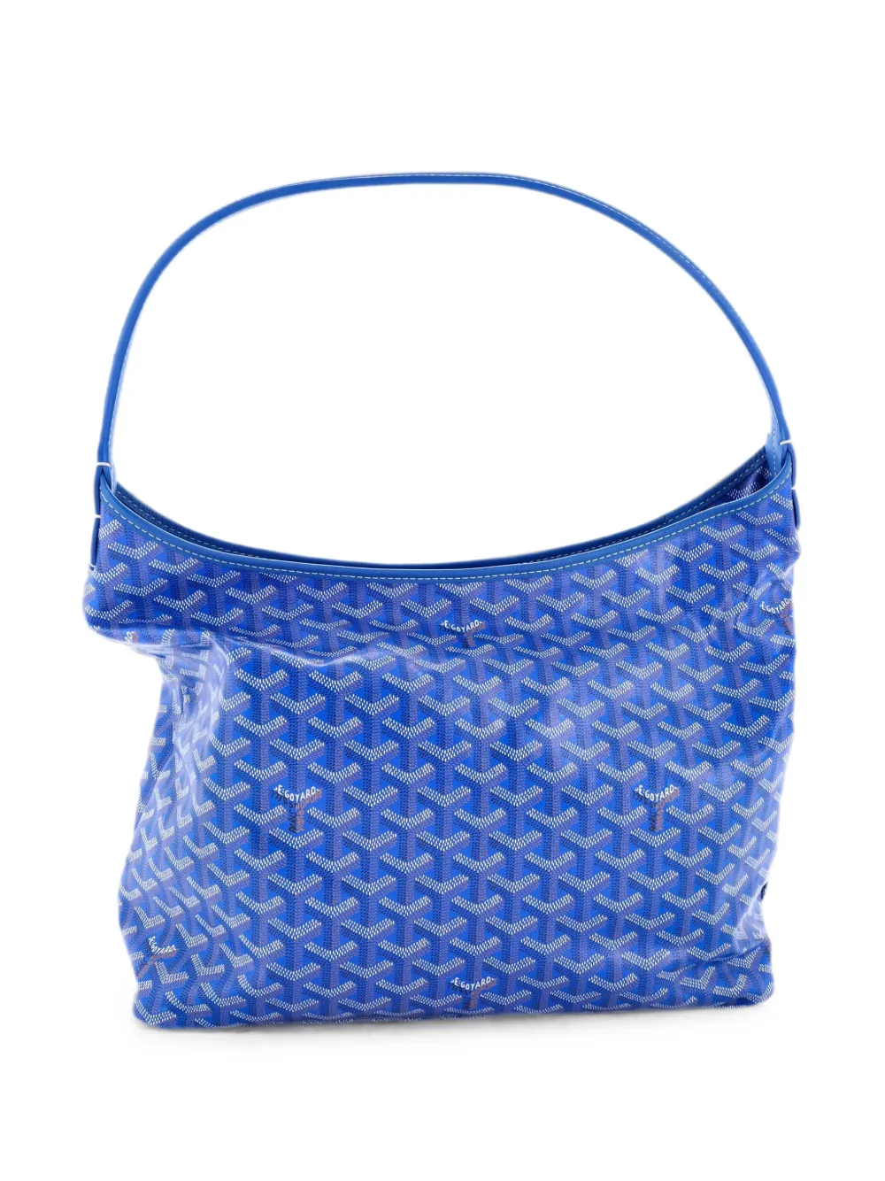 Goyard Pre-Owned Boheme Coated Canvas hobo bag - Blu